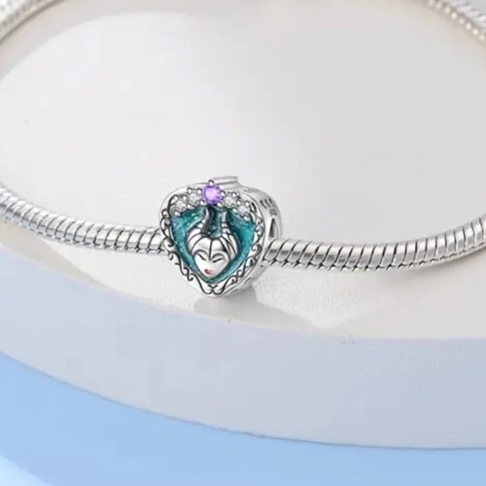S925 Sterling Silver Disney Inspired MALEFICENT Charm/Pendant - NWT - Picture 2 of 4